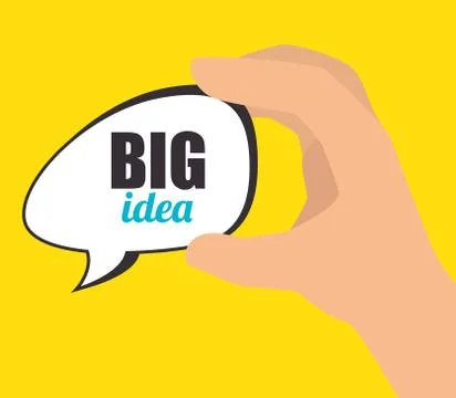 Big idea, creative and intelligence Stock Illustration