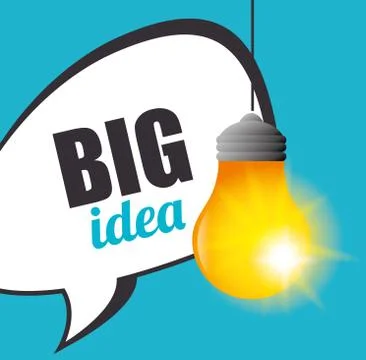 Big idea, creative and intelligence Stock Illustration