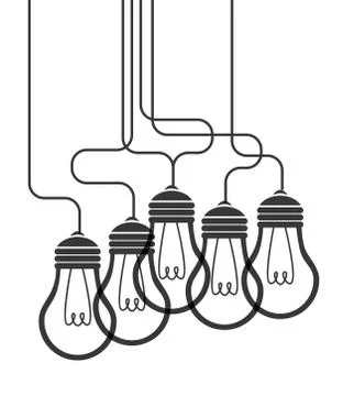 Big idea, creative and intelligence Stock Illustration