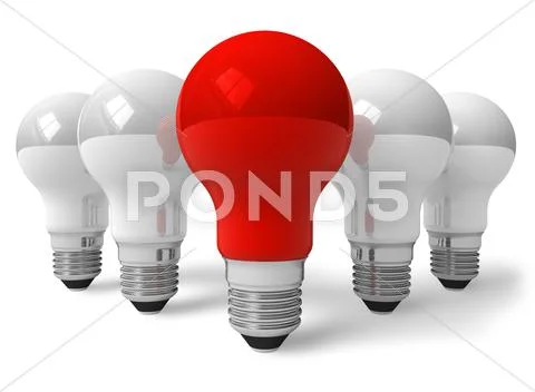The big idea Stock Illustration