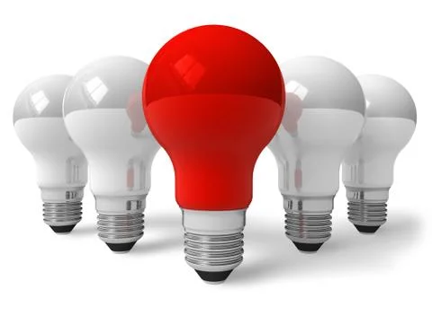 The big idea Stock Illustration