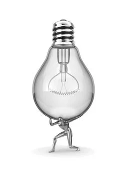 The big idea Illustrazione stock