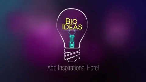 Big Idea Titles Stock After Effects