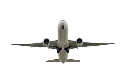 Big jet plane taking off Stock Photos
