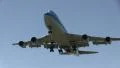 Big jumbojet crossing the sun HD Footage