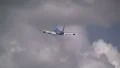 Big jumbojet in flight HD Footage