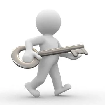 Big key Stock Illustration