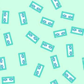 Big kitchen table top view vector seamless pattern Illustrazione stock