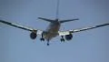 BIG KLM plane descending HD Footage