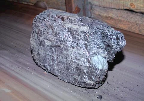 Big lump of coal Stock Photos