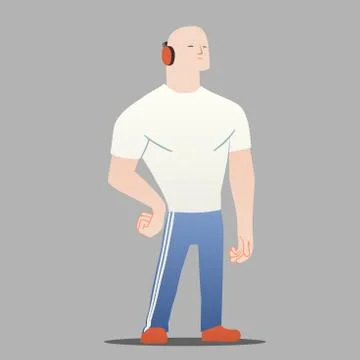 Big man Stock-Illustration