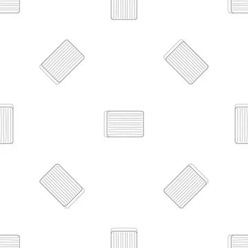 Big mattress pattern seamless Stock Illustration