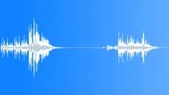 Big metal chain on wooden surfaceSound Effect