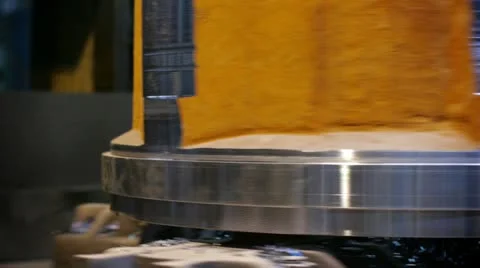 Big milling machine 2 Stock Footage 20464493