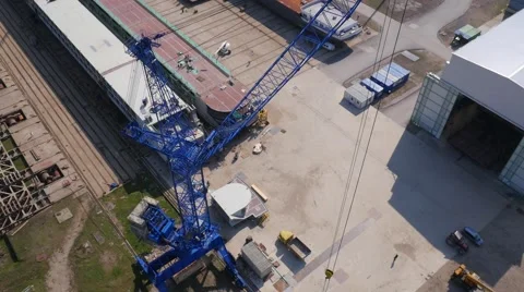 Big modern shipyard Vidéo 60243250