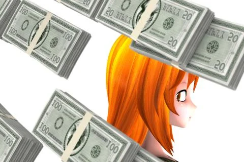 Big money Stock Illustration