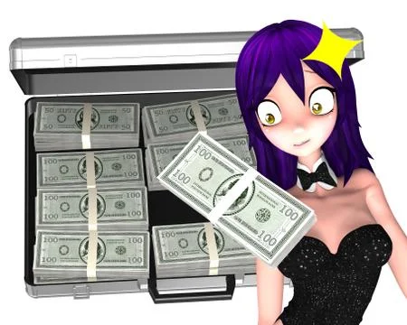 Big money Stock Illustration