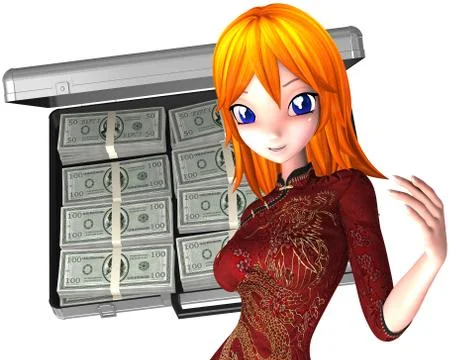 Big money Stock Illustration