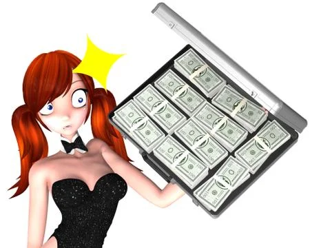 Big money Stock Illustration