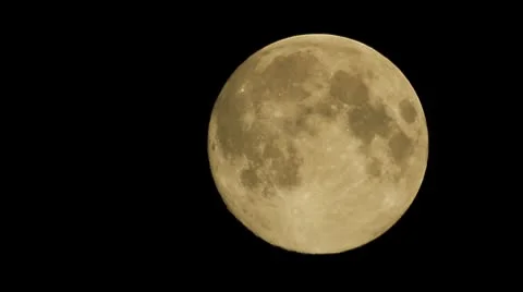 Big Moon Stock Footage 8836506