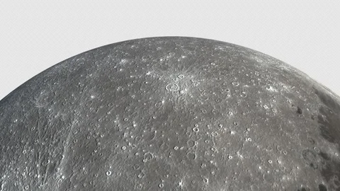 Big Moon Rotation Vídeos de archivo 268748635