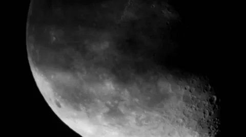 Big moon,single frame filming Stock-Footage 53470610