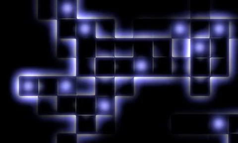 Big mosaic abstract background Stock Illustration