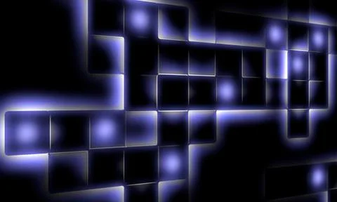 Big mosaic abstract background Stock Illustration