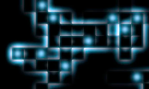 Big mosaic abstract background Stock Illustration