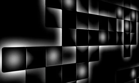 Big mosaic abstract background Stock Illustration