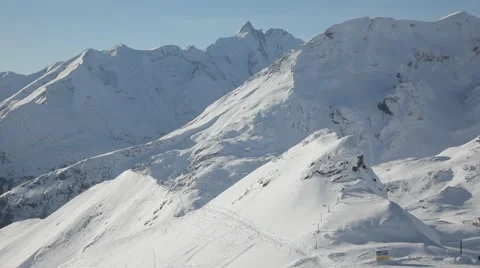 Big mountain panorama Stock Footage 46151333