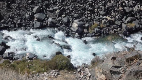 Big Mountain River Vídeo Stock 116558015