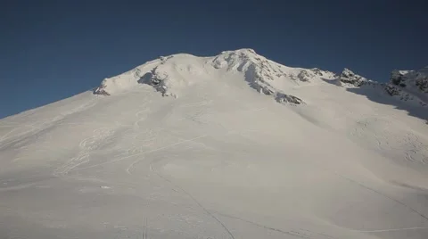 Big moutains sunset summit Stock Footage 46151967