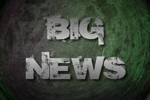 Big news concept Stock Illustration