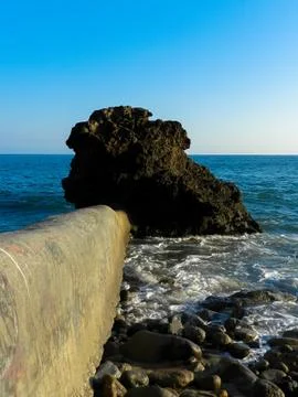Big Ocean Boulder Stock Photos