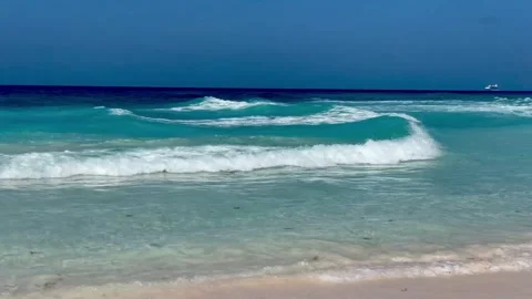 Big ocean waves in Barbados Stock Footage 291427290