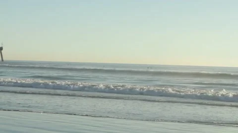 Big Ocean Waves, Timelapse Stock Footage 46757474