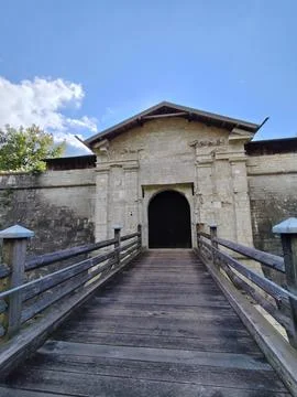 Big old castle Foto stock