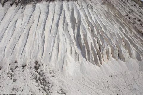 Big old limestone quarry. Stock Photos