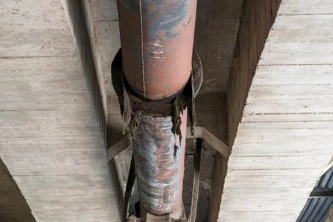 Big old pipe. Stock Photos