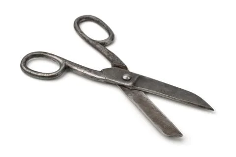 Big old scissors Stock Photos