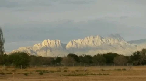 A big open mountain view Stock Photos