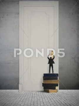 Big opportunity in business Stock Illustration