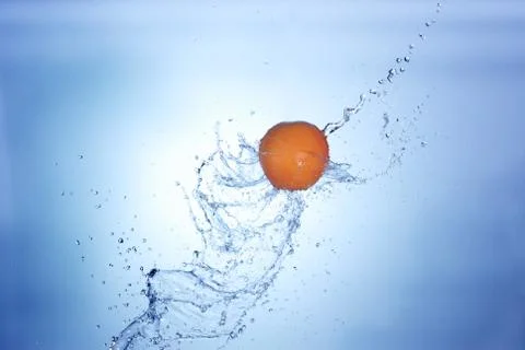 Big orange Foto stock