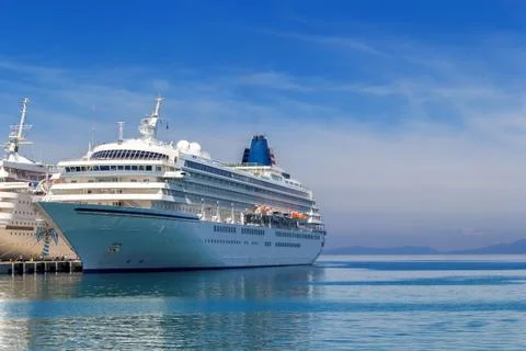 Big passenger ship Stock Photos