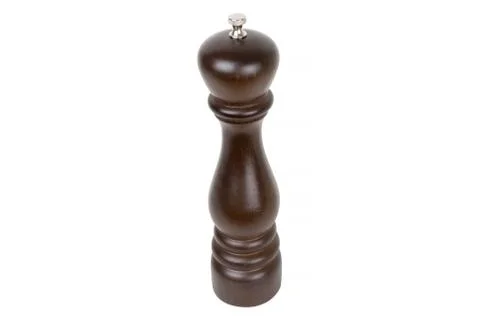 Big pepper grinder on a white background Stock Photos