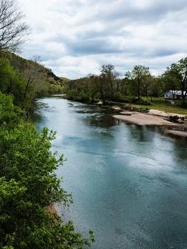 Big Piney River Stock Photos