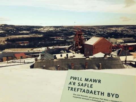 Big Pit 스톡 사진