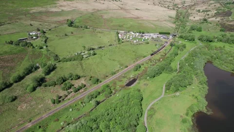 Big Pit Station, The Pontypool and Blaenavon Railway, Old Heritage railway .. Stockbeeldmateriaal 335651120
