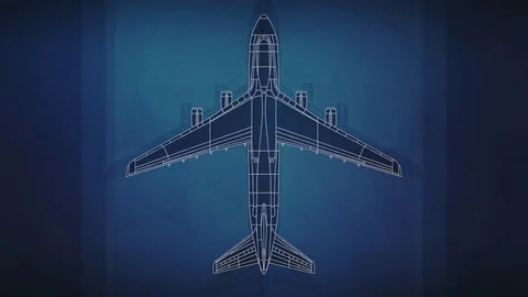 Big plane manufacturing concept Stock Footage 71786458